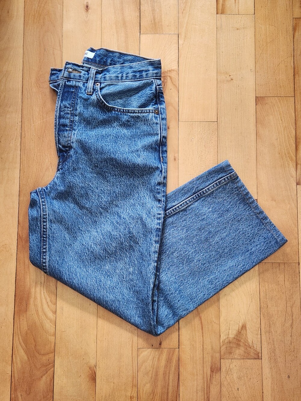 Re/Done 90s Crop Low Slung Jeans - 25